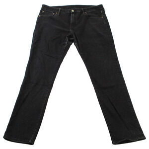 American Eagle Outfitters Jeans Mens 38x32 Black Airflex+ Slim Straight 1431